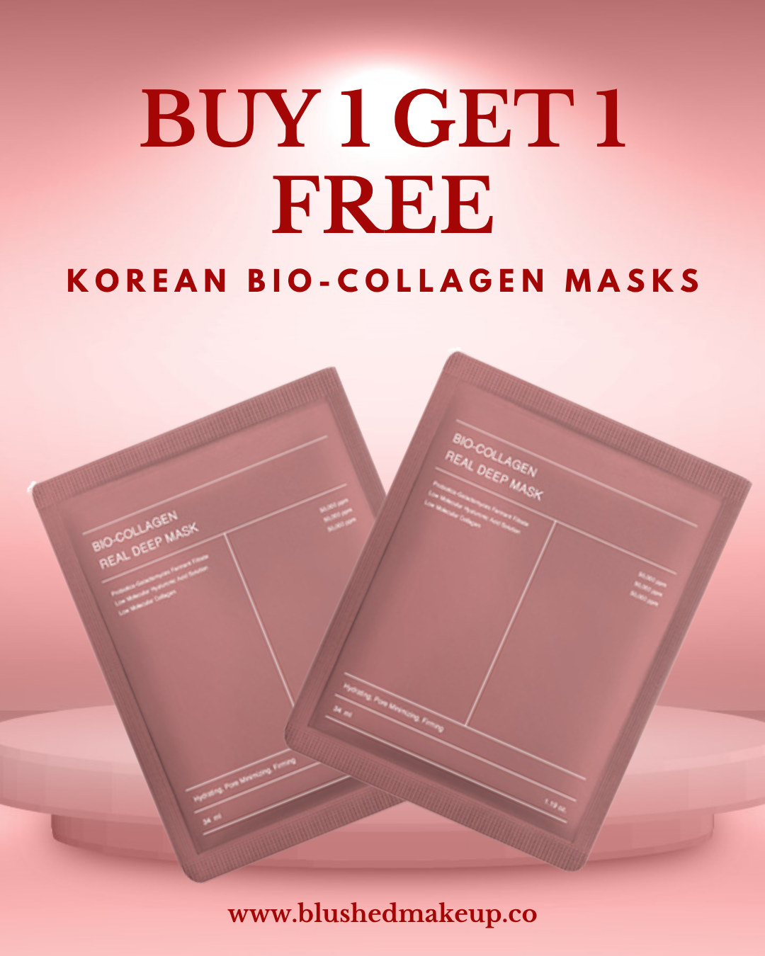 Korean Bio-Collagen Mask Bundle - 2 for 2500
